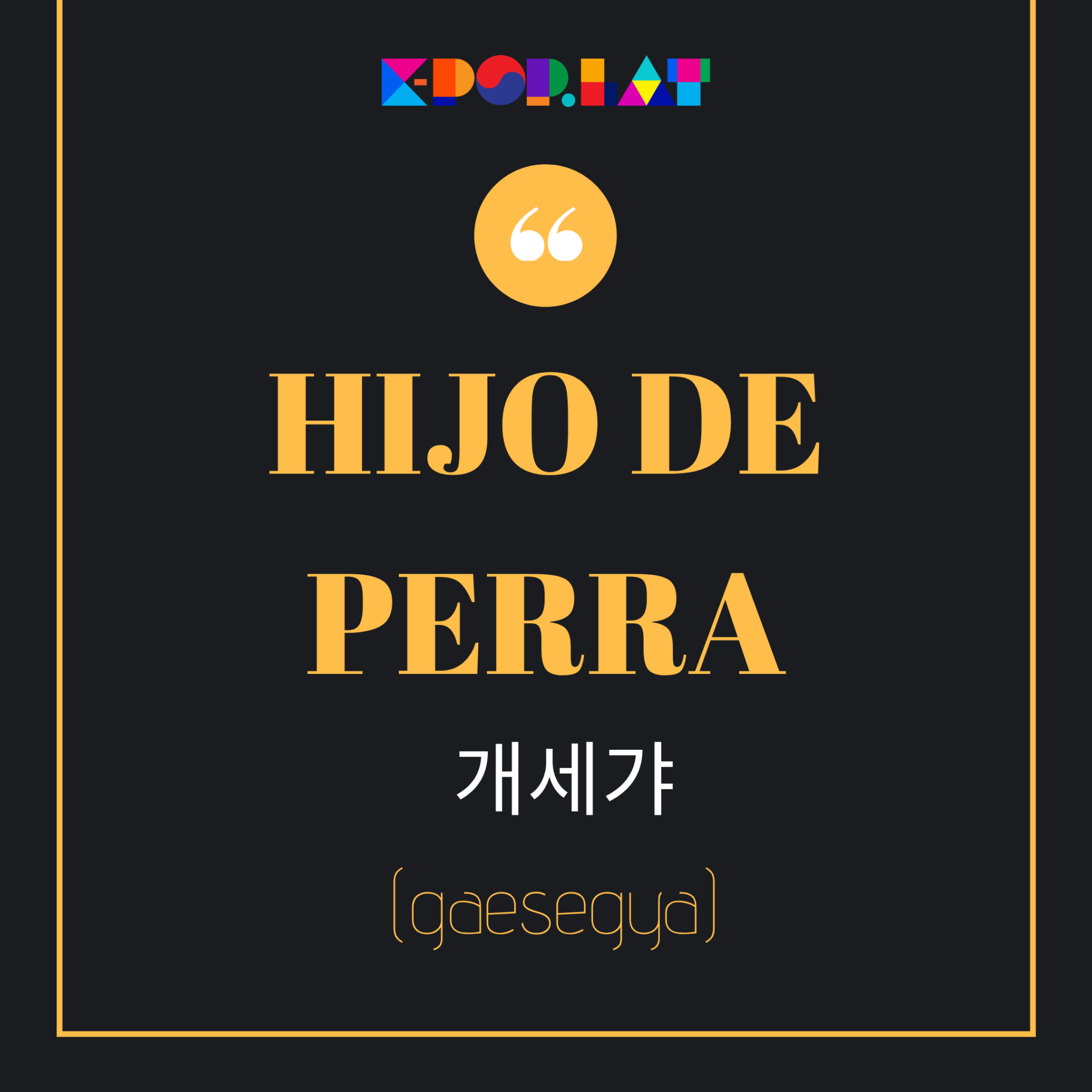 Malas palabras Groserías en coreano KpopLat