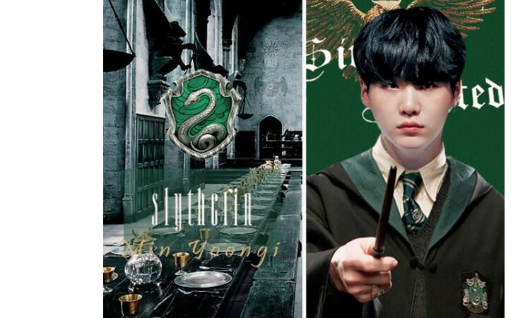 El mago de Slytherin Suga de BTS utiliza su magia