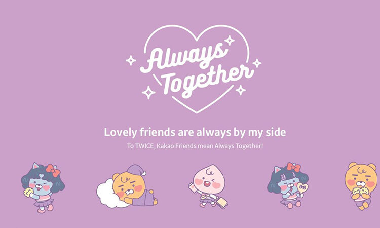 ¿Sabías que Kakao friends, hizo una colaboración con Twice?
