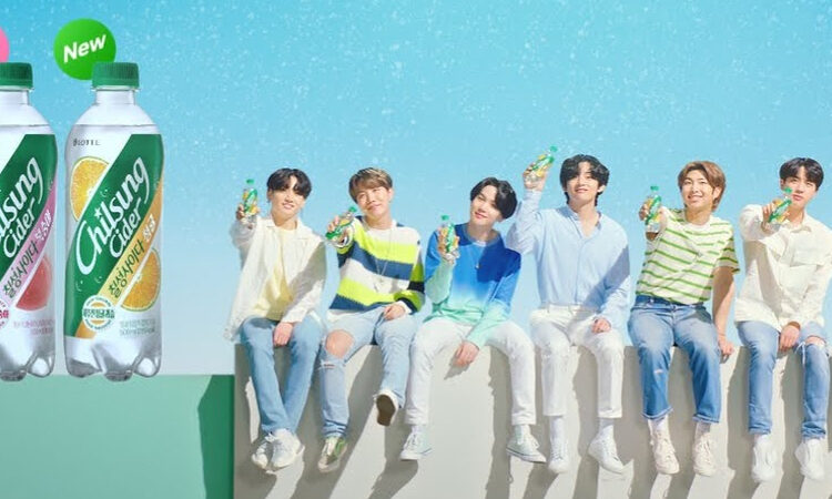 Chilsung Cider presenta una cajita musical de BTS
