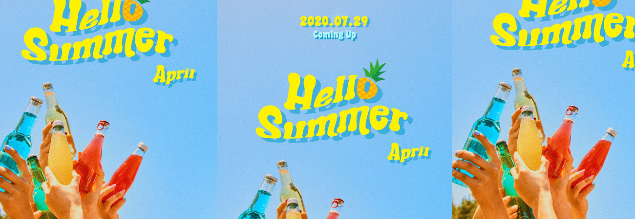 APRIL nos presentara su comeback de verano con HELLO SUMMER