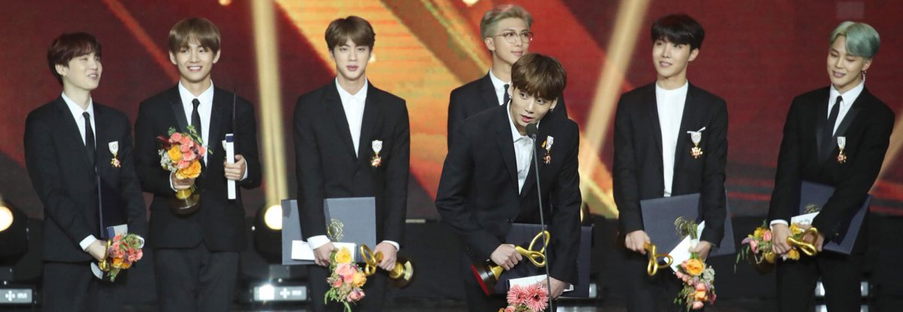 Mira la reacción de Jimin de BTS al recibir la medalla de 'Orden del Mérito Cultural'