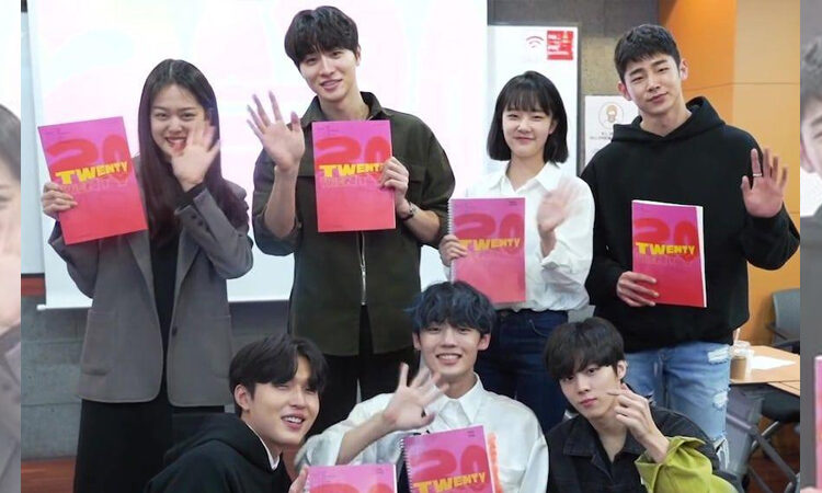 Kim Woo Seok, Han Sung Min y Chan de ACE en la primera lectura de Twenty-Twenty