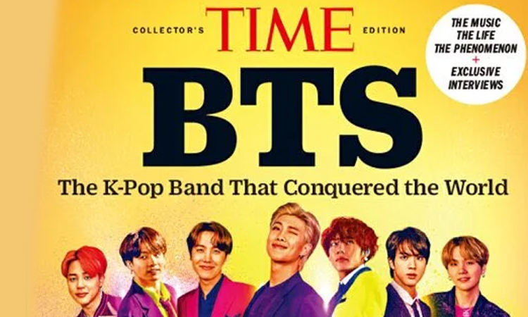 Revista TIME edita su especial sobre BTS tras controversia con los fans