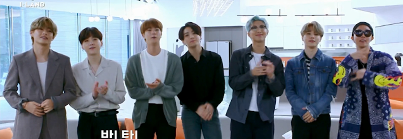 BTS recuerda viejos tiempos en ILAND KPOPLAT