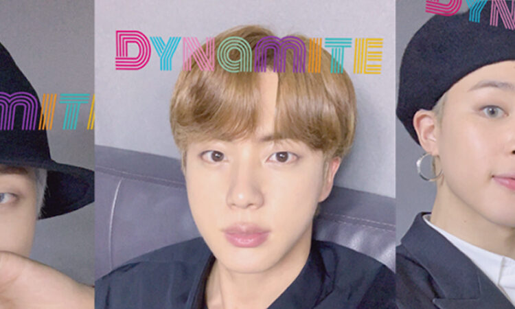 BTS lanza filtro de Instagram para promocionar 'Dynamite'