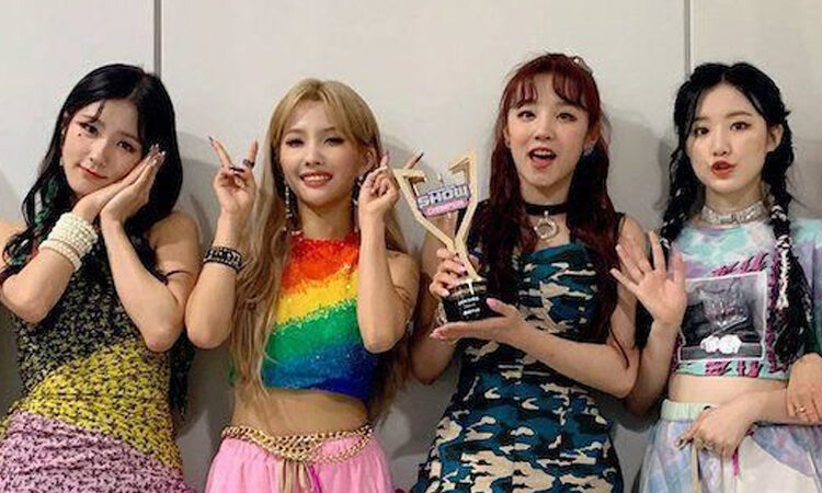(G)I-DLE gana en el programa de kpop Show Champion con DUMDi DUMDi