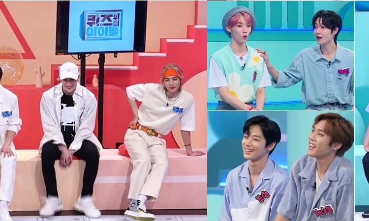 Stray Kids vs The Boyz en el programa Idol On The Quiz