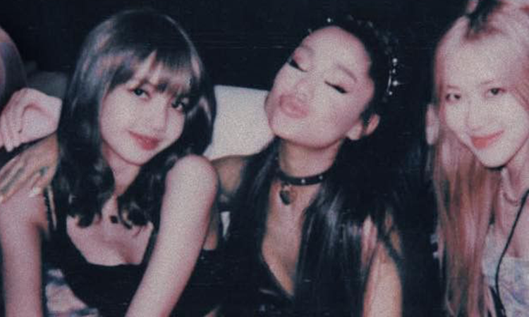Ariana Grande confirma que trabajó en colaboración de BLACKPINK y Selena Gomez