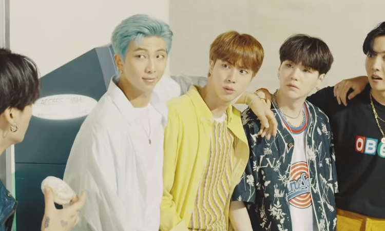 El nuevo MV 'Dynamite' de BTS super los 50 millones de reproducciones en tiempo récord