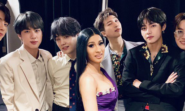 Cardi B comparte su amor por BTS con su hija