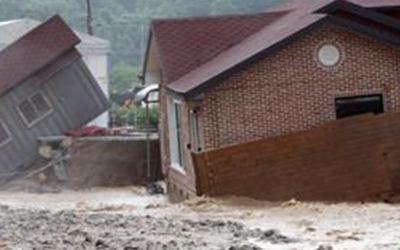 Corea del Sur en alerta roja por inundaciones