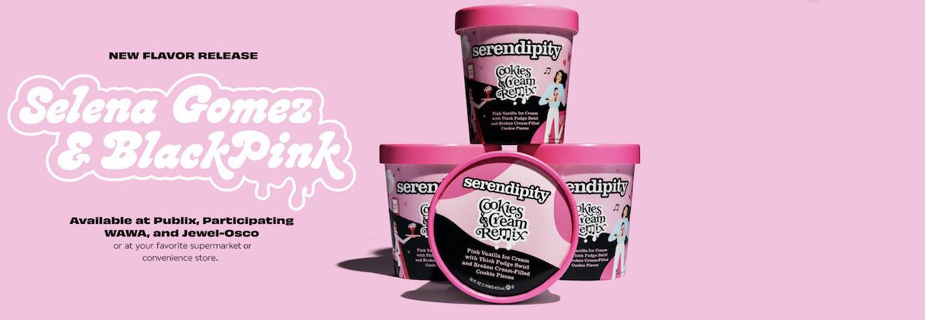 Selena Gomez y BLACKPINK lanzan nuevo sabor de helado para promocionar 'Ice Cream'