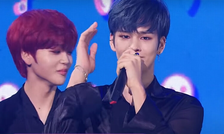 CRAVITY llorar al ganar en el programa de kpop The Show con Flame