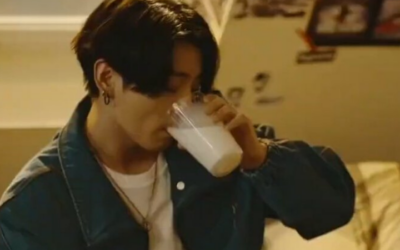 Jungkook impacta la economía de EE.UU. después de publicar un tweet con un vaso de leche