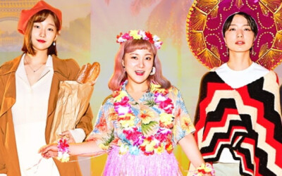 Mira el poster de Emotional Camping en donde participan Solar de MAMAMOO, Son Naeun de Apink y Park So Dam