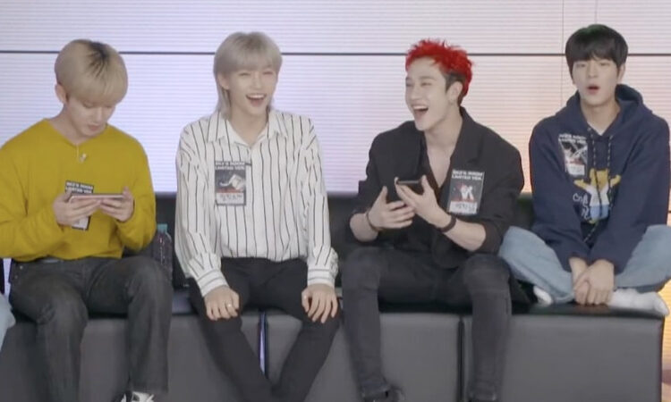 BamBam de GOT7 y Wonpil de DAY6 sorprenden a Stray Kids durante su transmisión en vivo