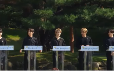 BTS participa en el Día Nacional de la Juventud en la Casa Azul