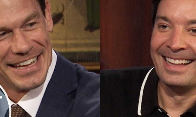 Definitivamente John Cena es ARMY por esta respuesta que dio en la entrevista con Jimmy Fallon