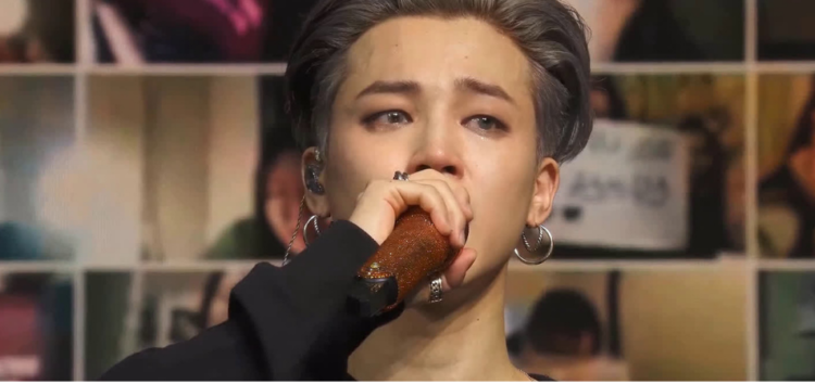 Jimin explica porque chorou no 