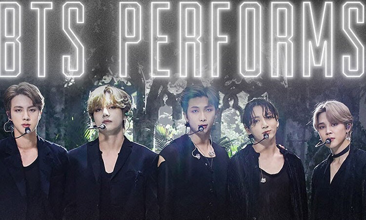 Black Swan es la tercera presentación de BTS en The Tonight Show Starring Jimmy Fallon y ellos son unos cisnes