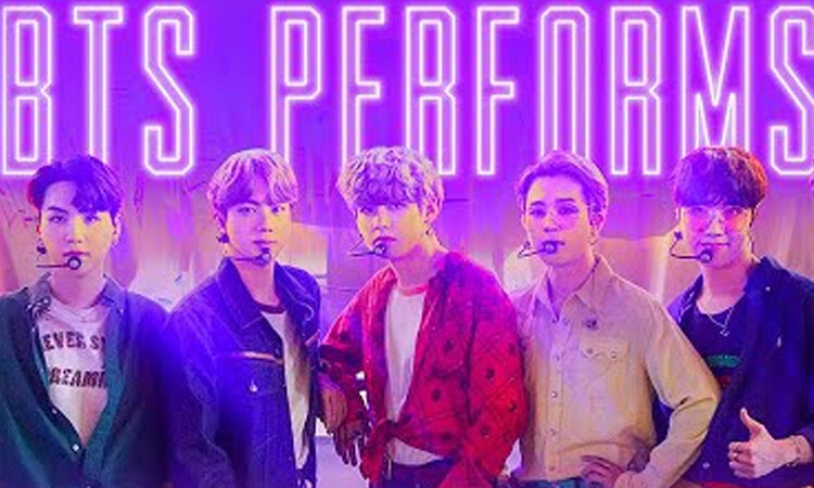 Dynamite es la ultima presentación de BTS en The Tonight Show Starring Jimmy Fallon