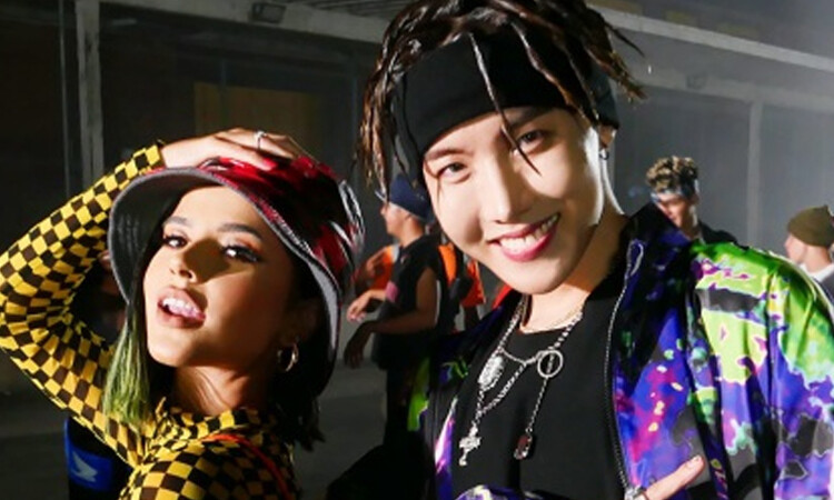 Becky-G falou de sua relação com J-hope do BTS para a revista 