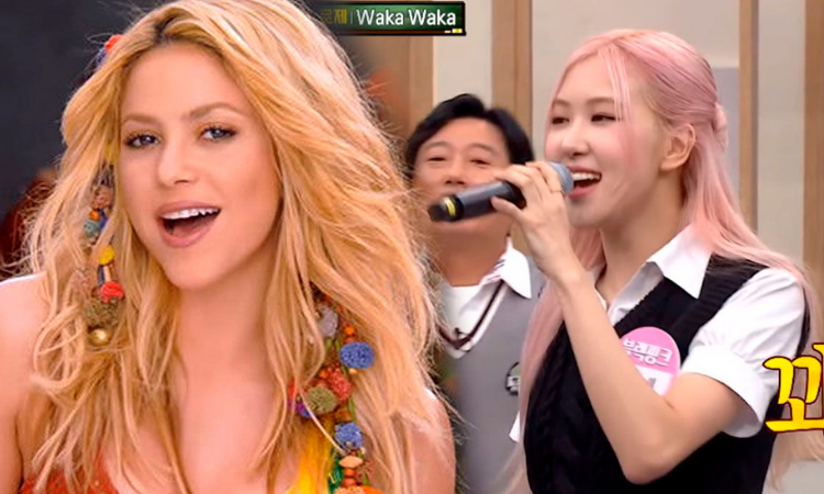 Shakira responde al cover de Rosé de BLACKPINK cantando WAKA WAKA