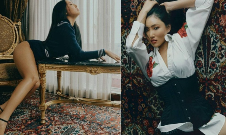 Hwasa de MAMAMOO enloquece a los fans con sus fotos para VOGUE