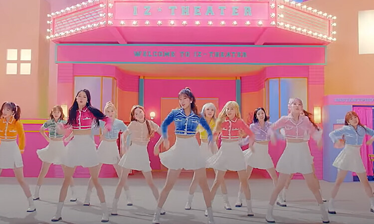 IZ*ONE presenta su nueva canción en japonés Beware