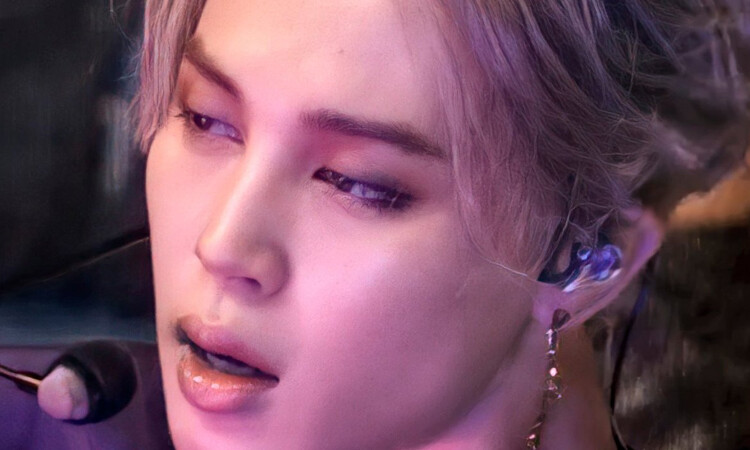 De rojo intenso a un morado elegante, Filter de Jimin de BTS Map Of The Soul ON:E D2