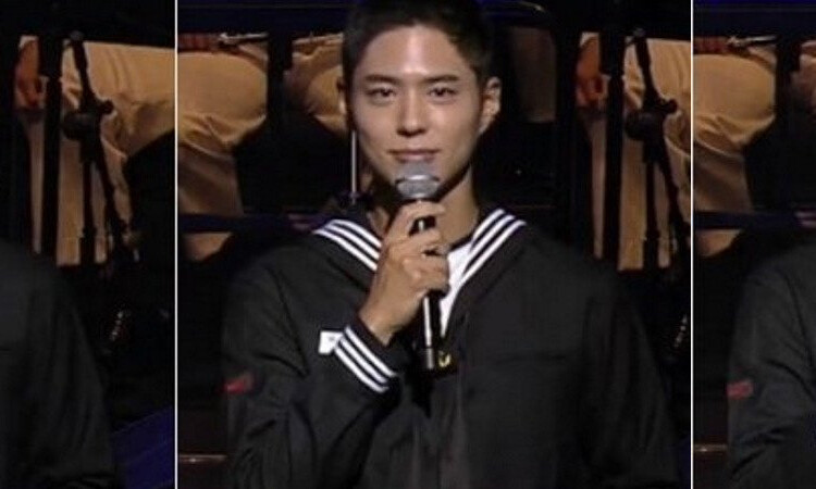 Park Go Bum es criticado por ser el host en el concierto de la marina