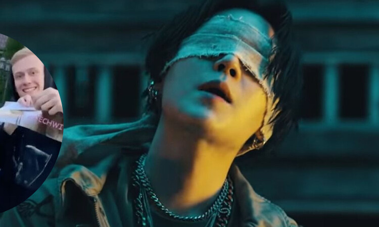 O rapper que plagiado Deachwita quebra uma imagem de Agust D