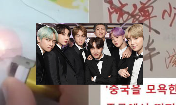 Fans chinos queman mercancía de BTS; Coreanos reaccionan