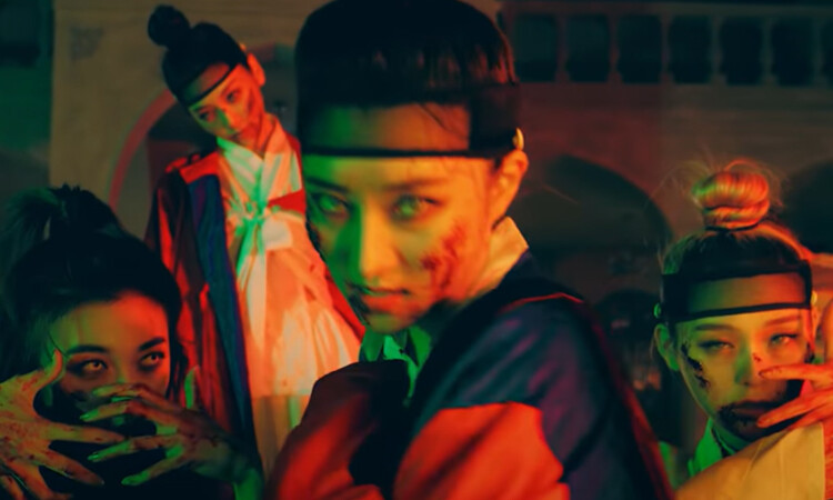 DREAMCATCHER se transforman en zombies para el dance practice de Boca