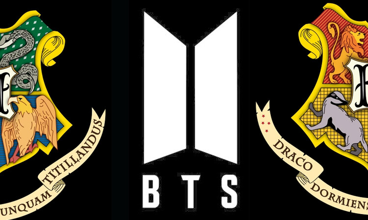 ¿Cómo se vería BTS si estuviera en Hogwarts?