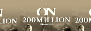 'ON' de BTS llega a los 200 millones de vistas en YouTube