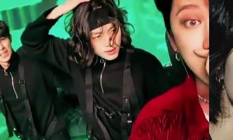 O dançarino bonito que roubou seus corações, durante o show infantil Stray