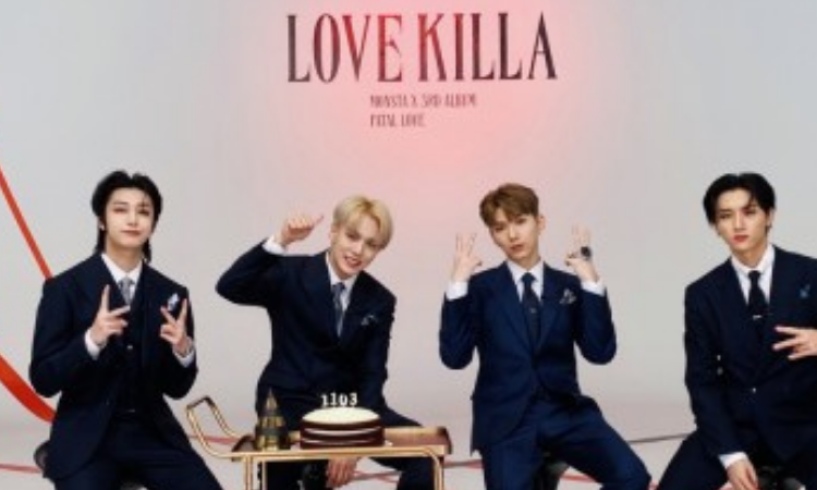 El programa de regreso de MONSTA X 'Fatal Love' alcanza 1,550 millones de likes