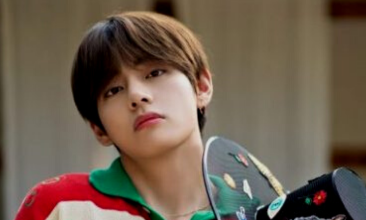 Mira por qué V de BTS es un héroe con los niños