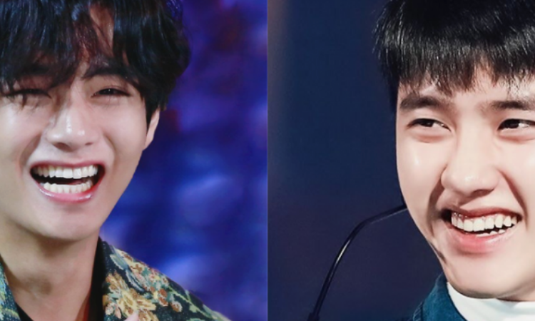 EXO D.O. e BTS V foram escolhidos como os ídolos de k-pop mais inocentes