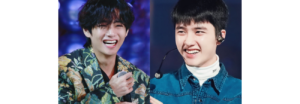 D.O de EXO y V de BTS han sido elegidos como los idols k-pop con apariencia más inocente