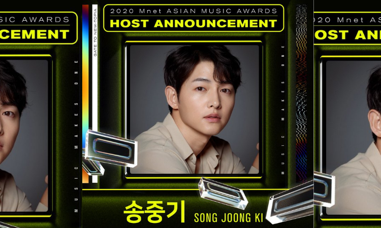 Song Joong Ki ha sido confirmado como el anfitrión de los Mnet Asian Music Awards 2020