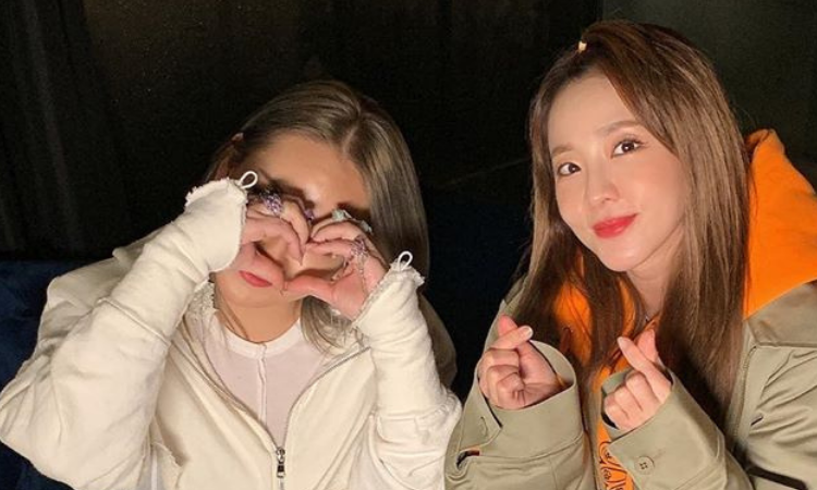 Sandara Park muestra amor por CL