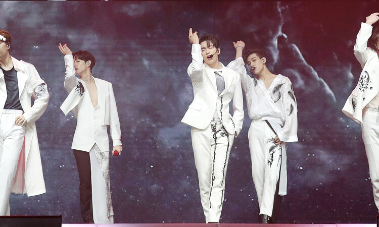 GOT7 agradece a I GOT7 por por ganar el premio de Daesang de los 2020 Asia Artist Awards