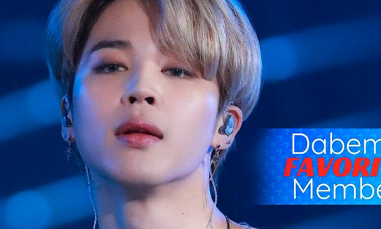 Jimin de BTS es el miembro favorito de Kpop en la plataforma de Dabi
