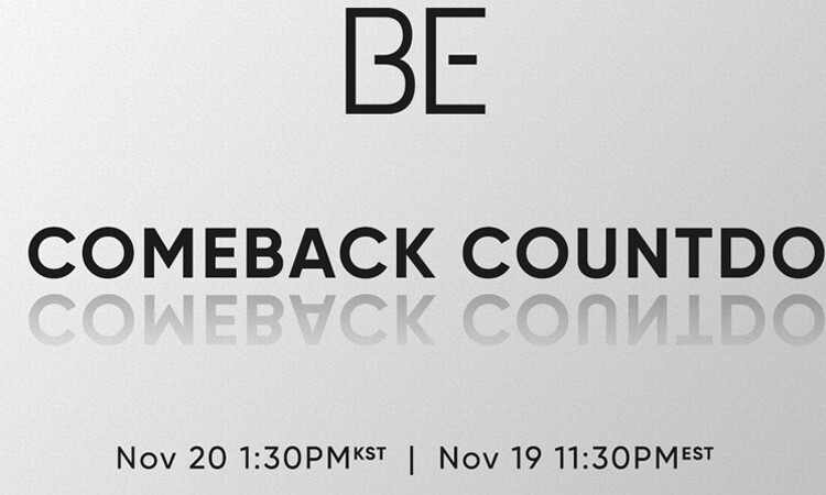 Comienza la cuenta regresiva para el lanzamiento de BE de BTS