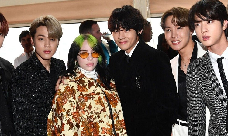 La colaboración que aún no llega BTS x Billie Eilish, ¿Sera que estará en BE?