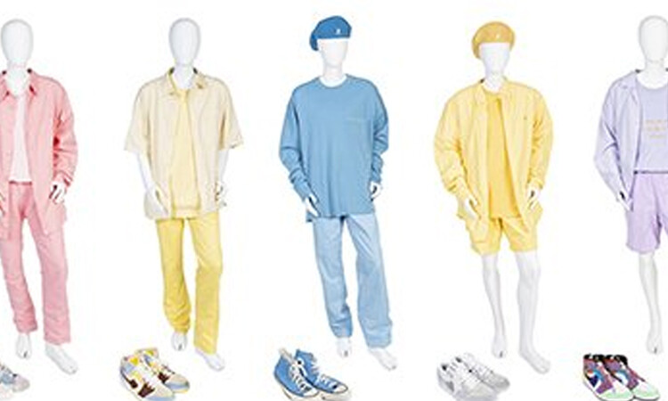 BTS pondrá en subasta los outfits utilizados en el MV Dynamite