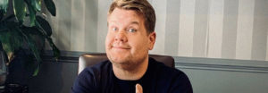 James Corden reafirma su apodo nuevamente como Papa Mochi